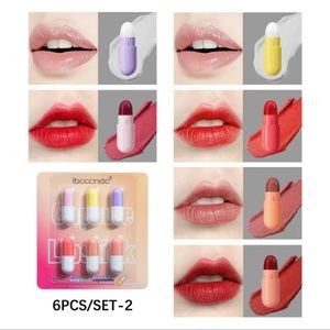 W3. MINI LIPSTICK PILLS - set of six new